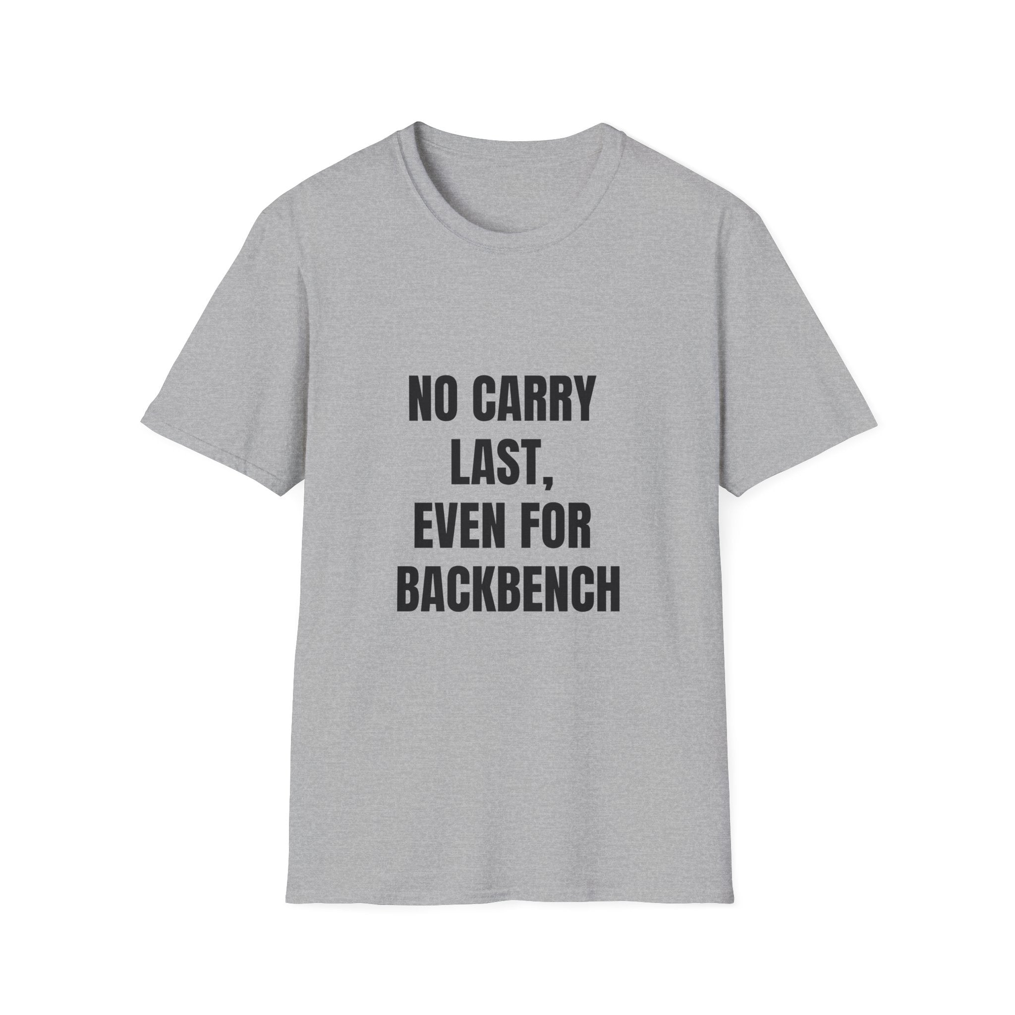 No Carry Last, Even For Backbench