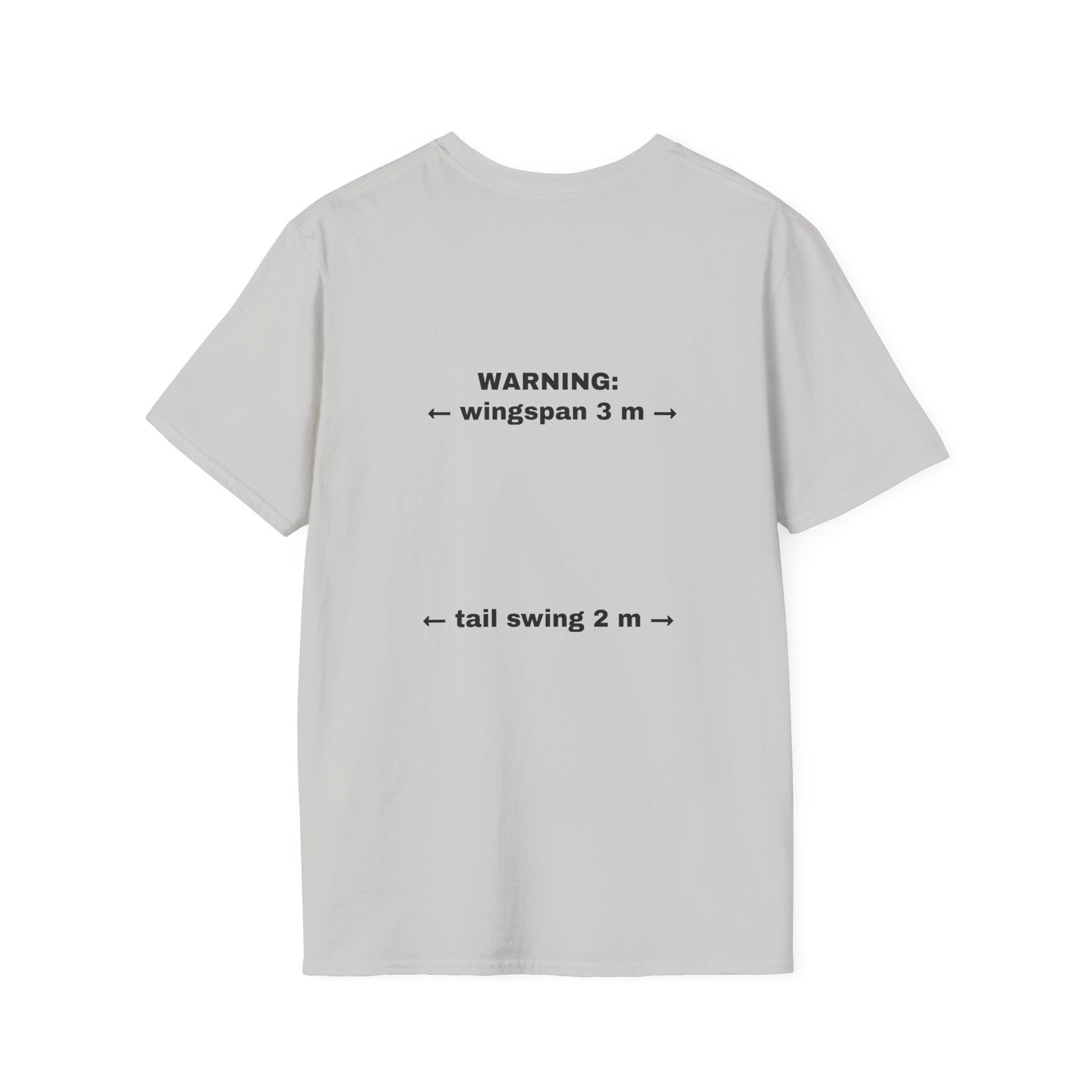Warning: Wingspan 3 M Tail Swing 2 M