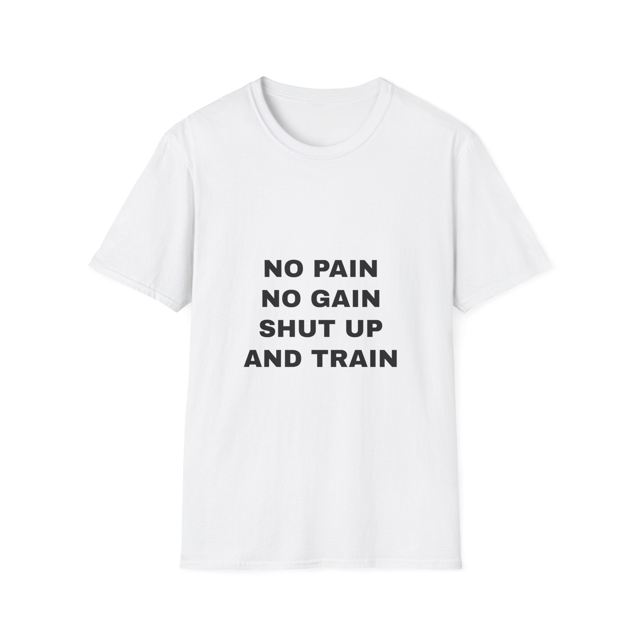 No Pain No Gain Shut Up And Train