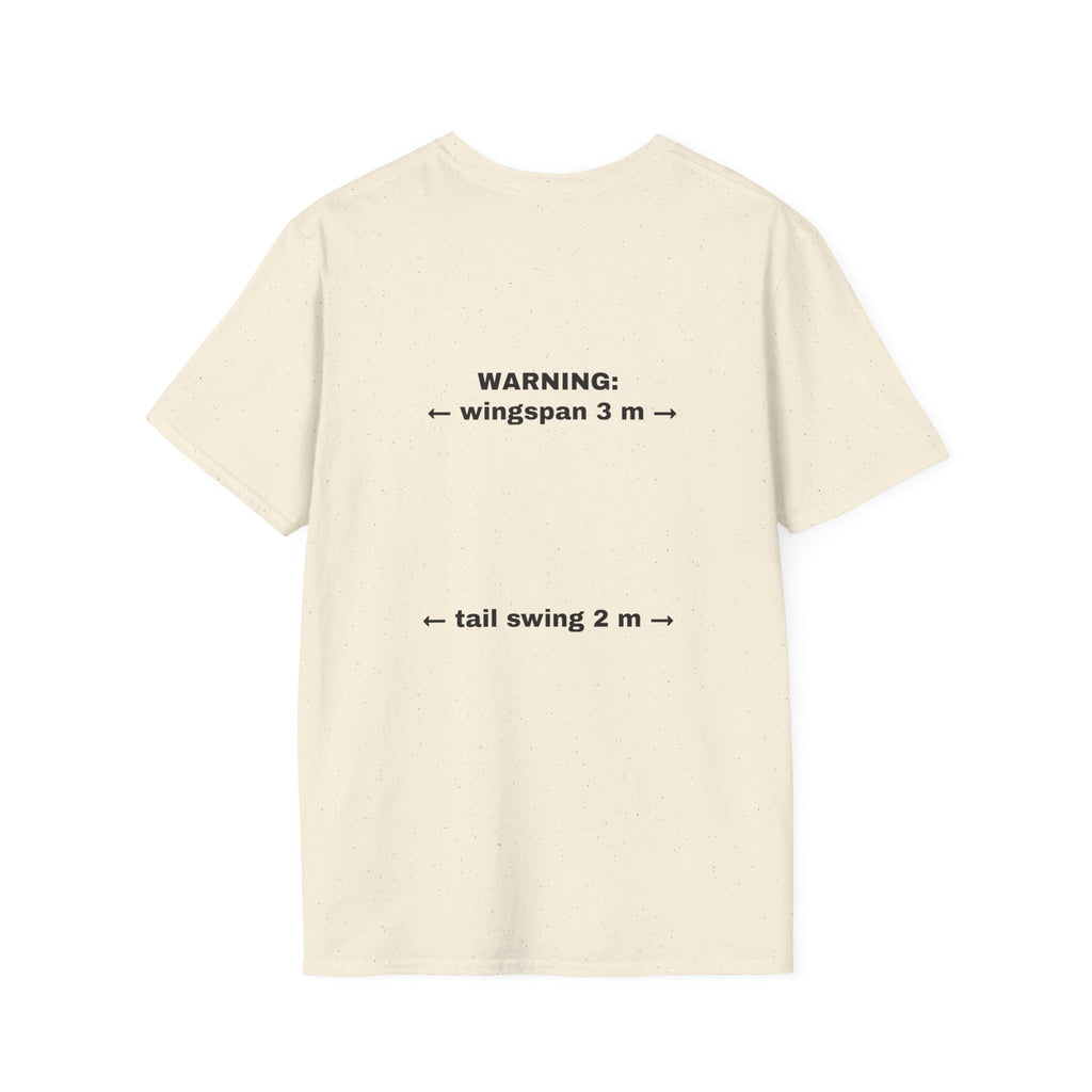 Warning: Wingspan 3 M Tail Swing 2 M