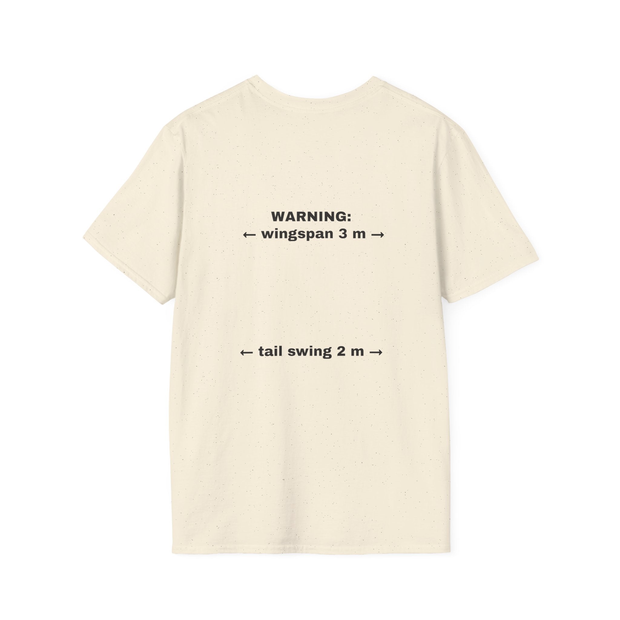 Warning: Wingspan 3 M Tail Swing 2 M