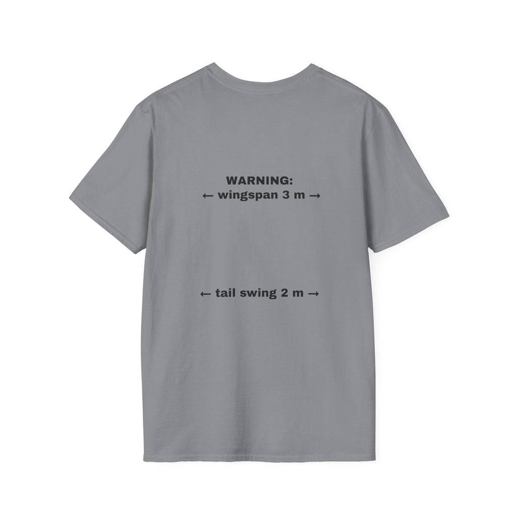 Warning: Wingspan 3 M Tail Swing 2 M