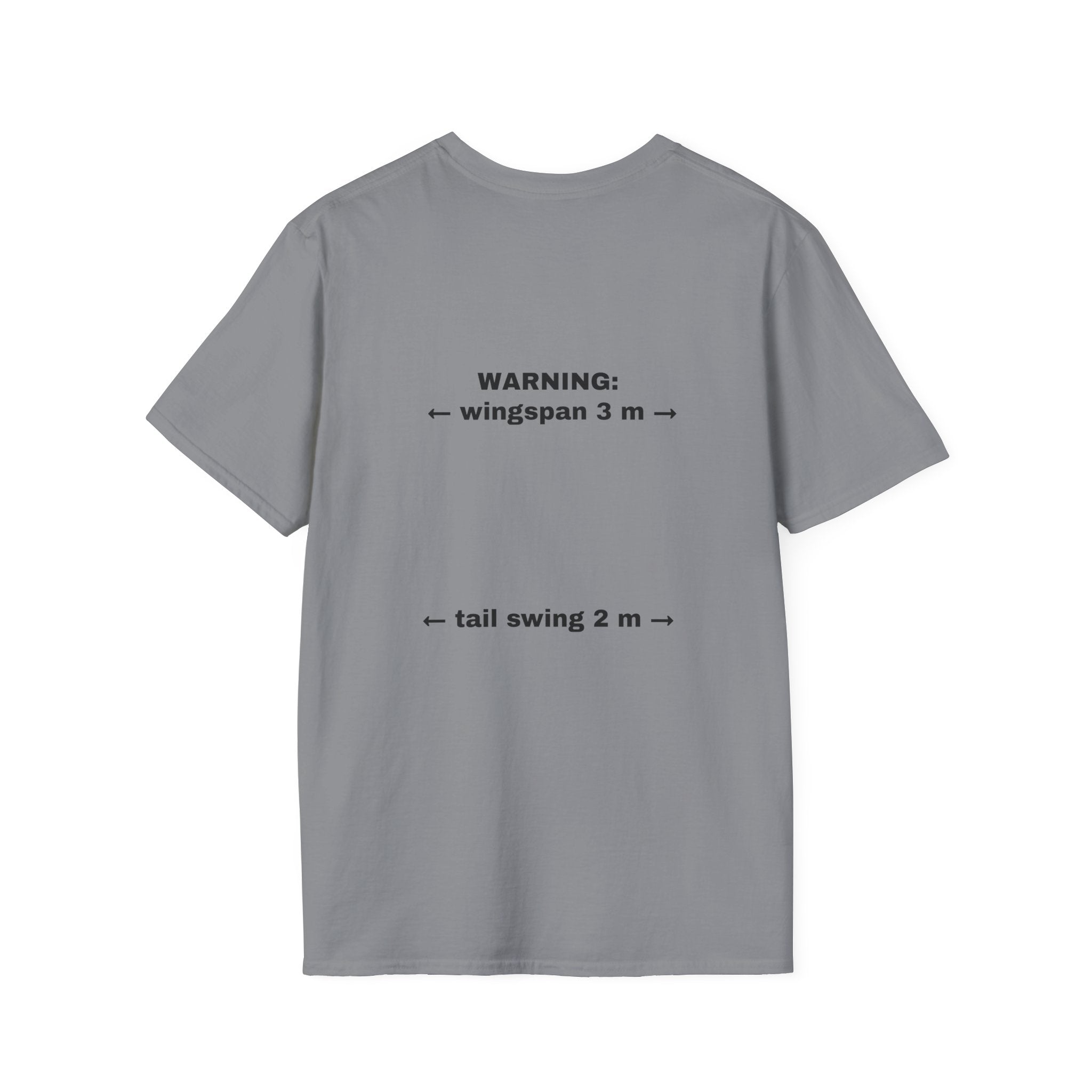 Warning: Wingspan 3 M Tail Swing 2 M