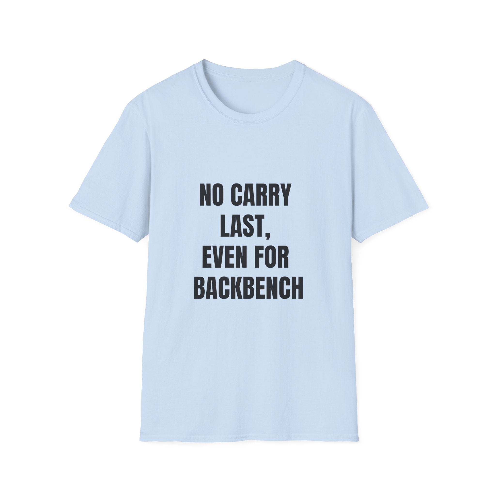 No Carry Last, Even For Backbench