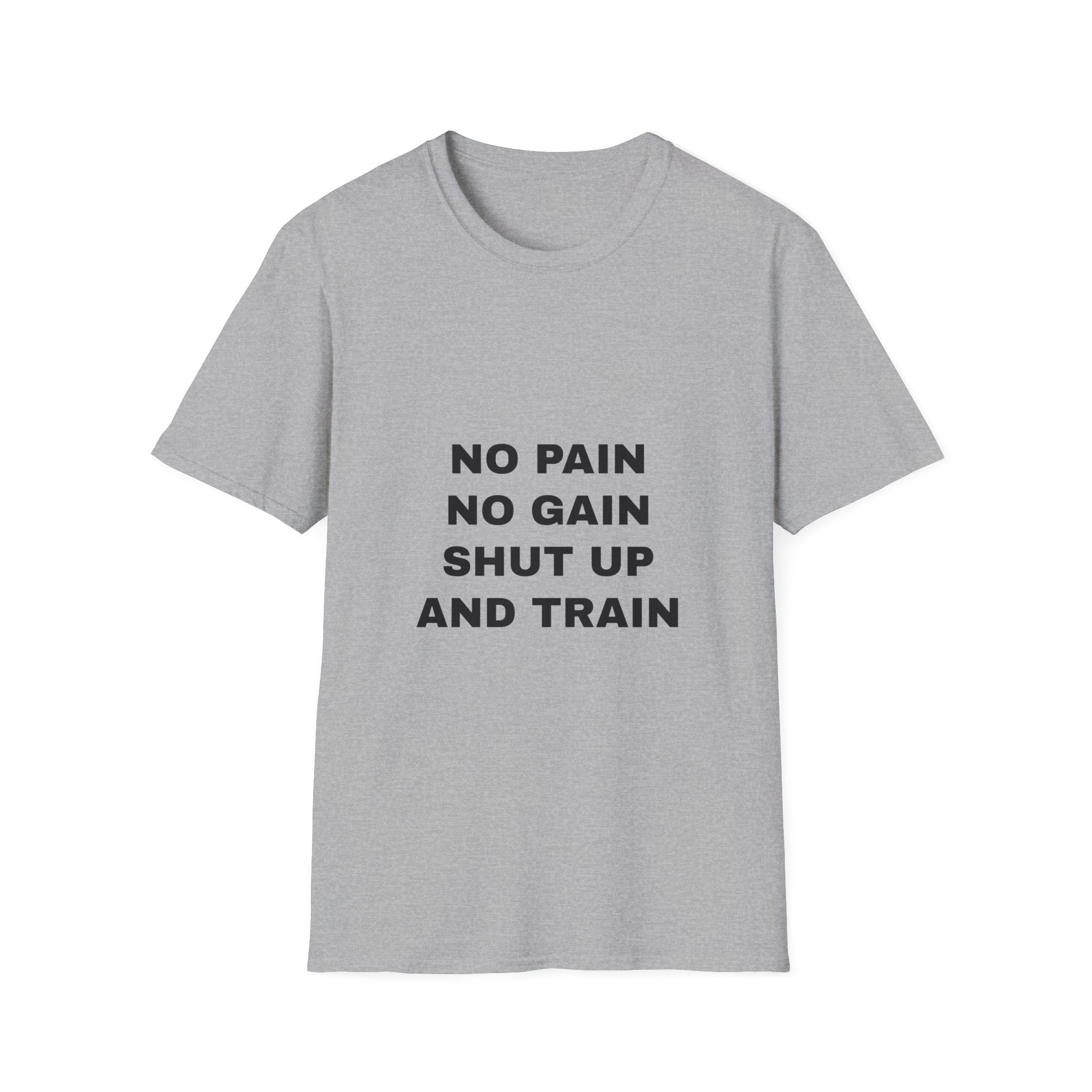 No Pain No Gain Shut Up And Train