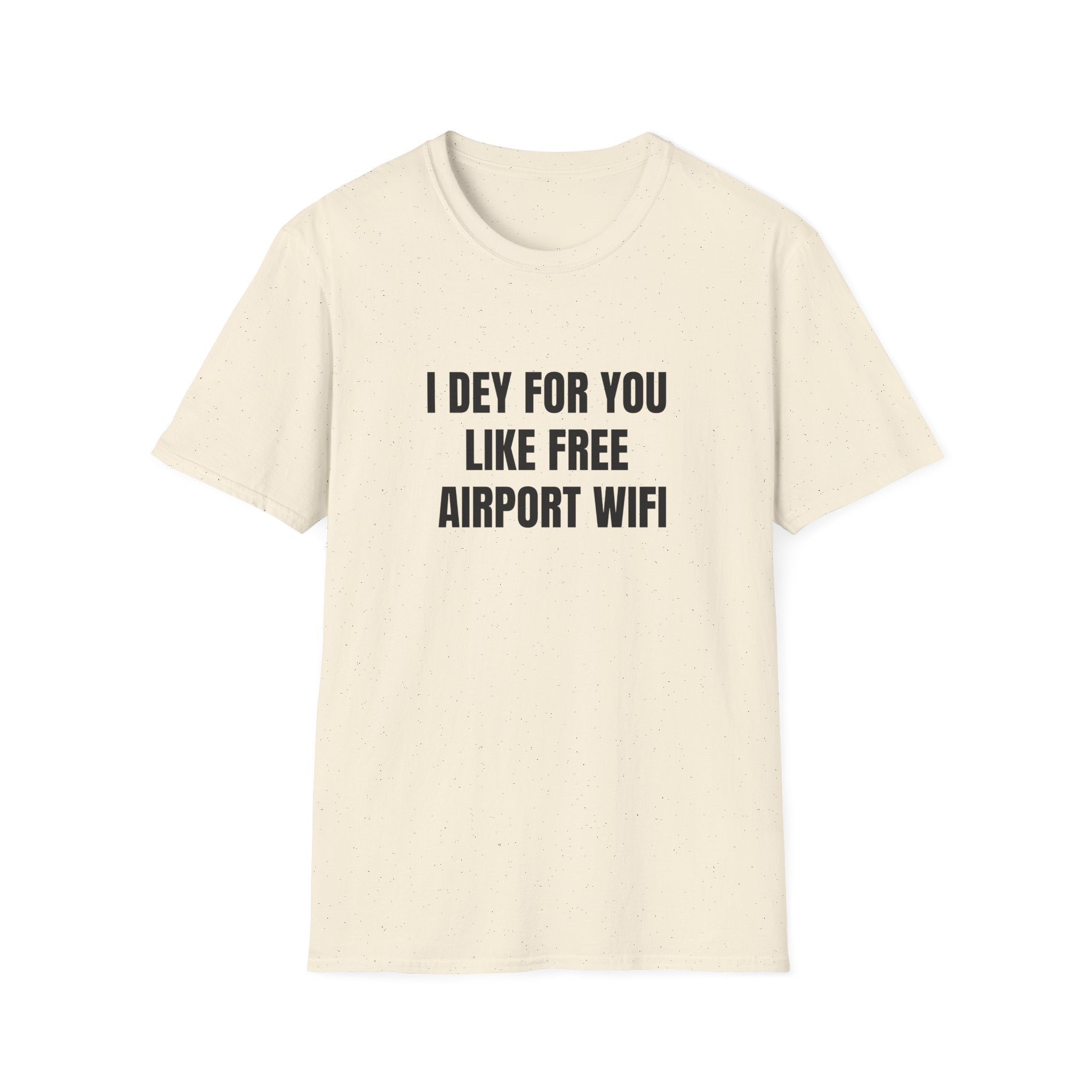 I Dey For You Like Free Airport Wifi