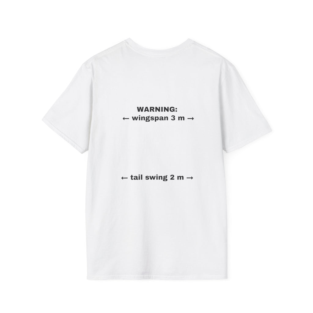 Warning: Wingspan 3 M Tail Swing 2 M