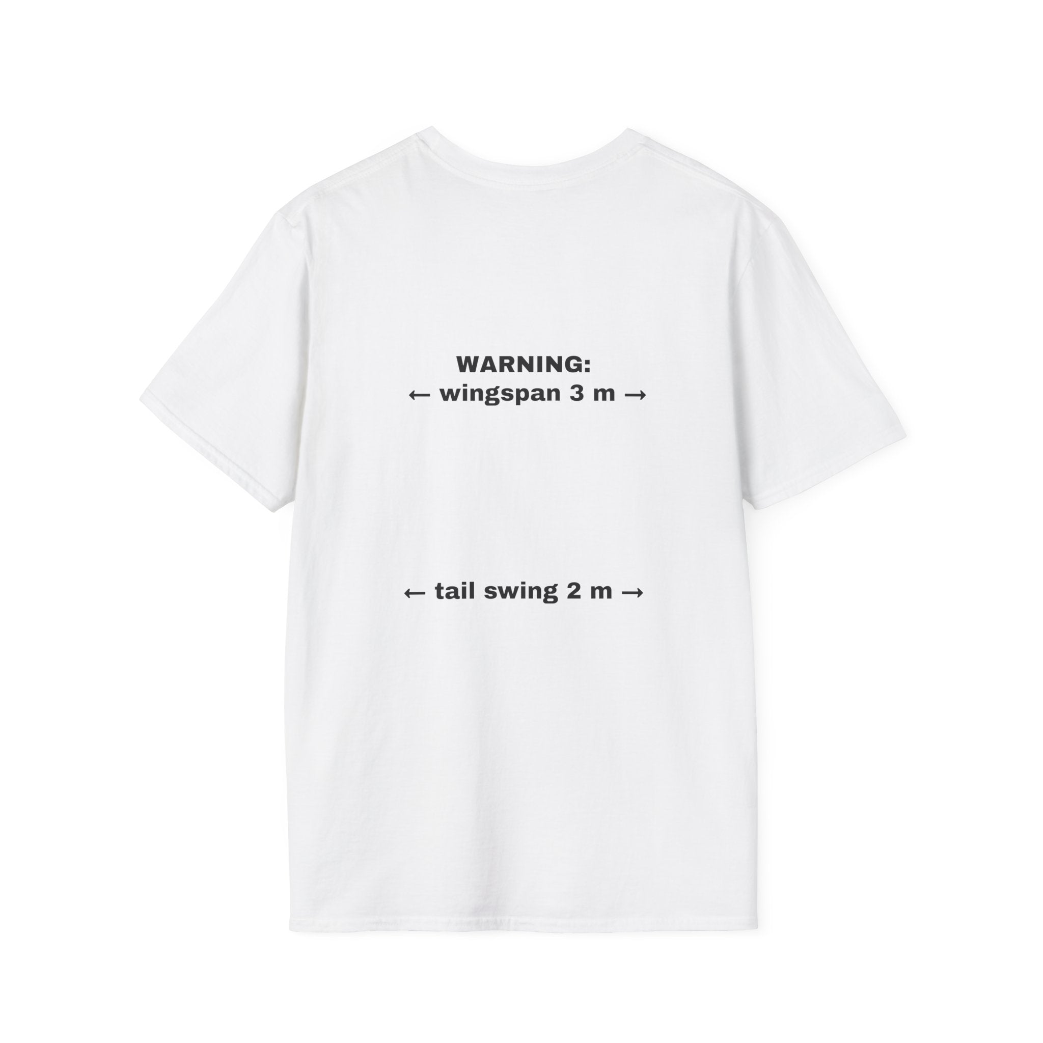 Warning: Wingspan 3 M Tail Swing 2 M