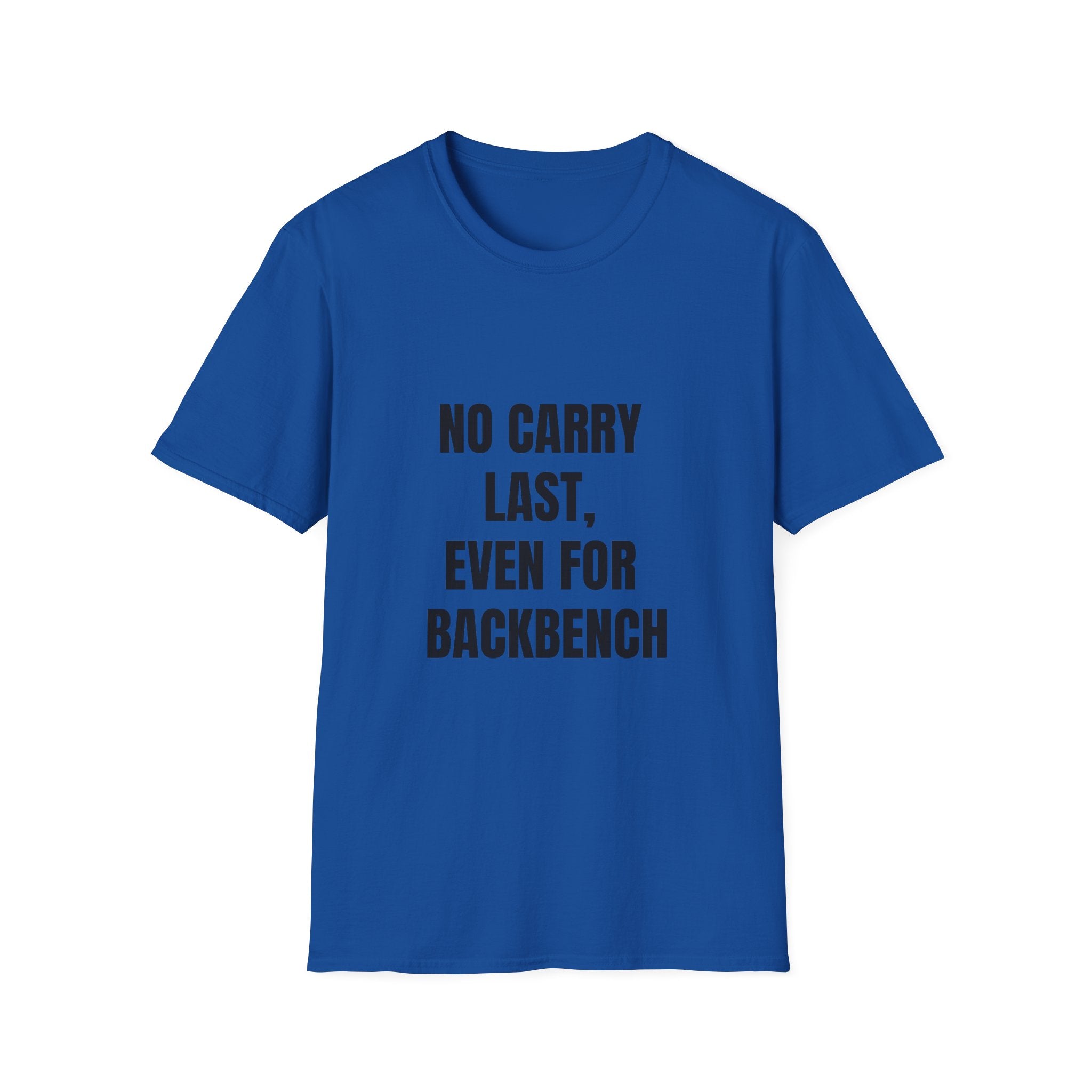 No Carry Last, Even For Backbench